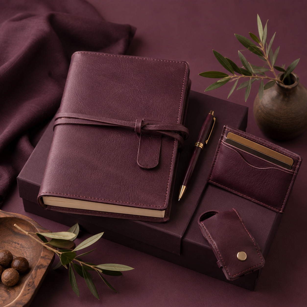 Leather Journal Executive Sets