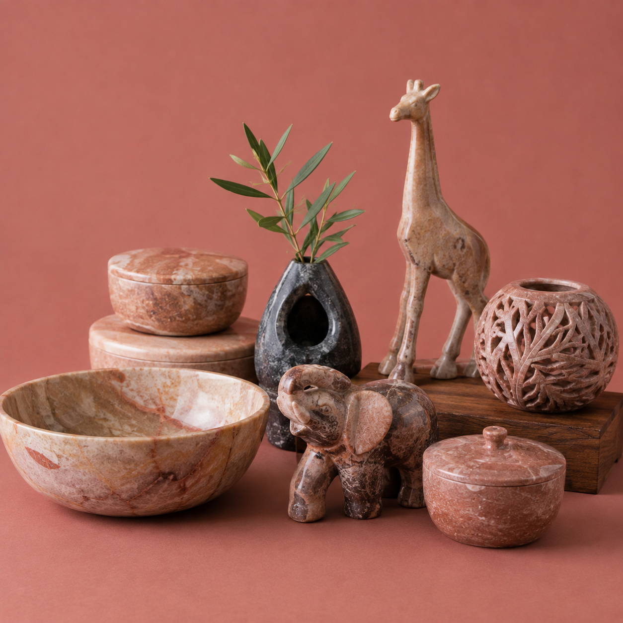 Handcrafted Soapstone