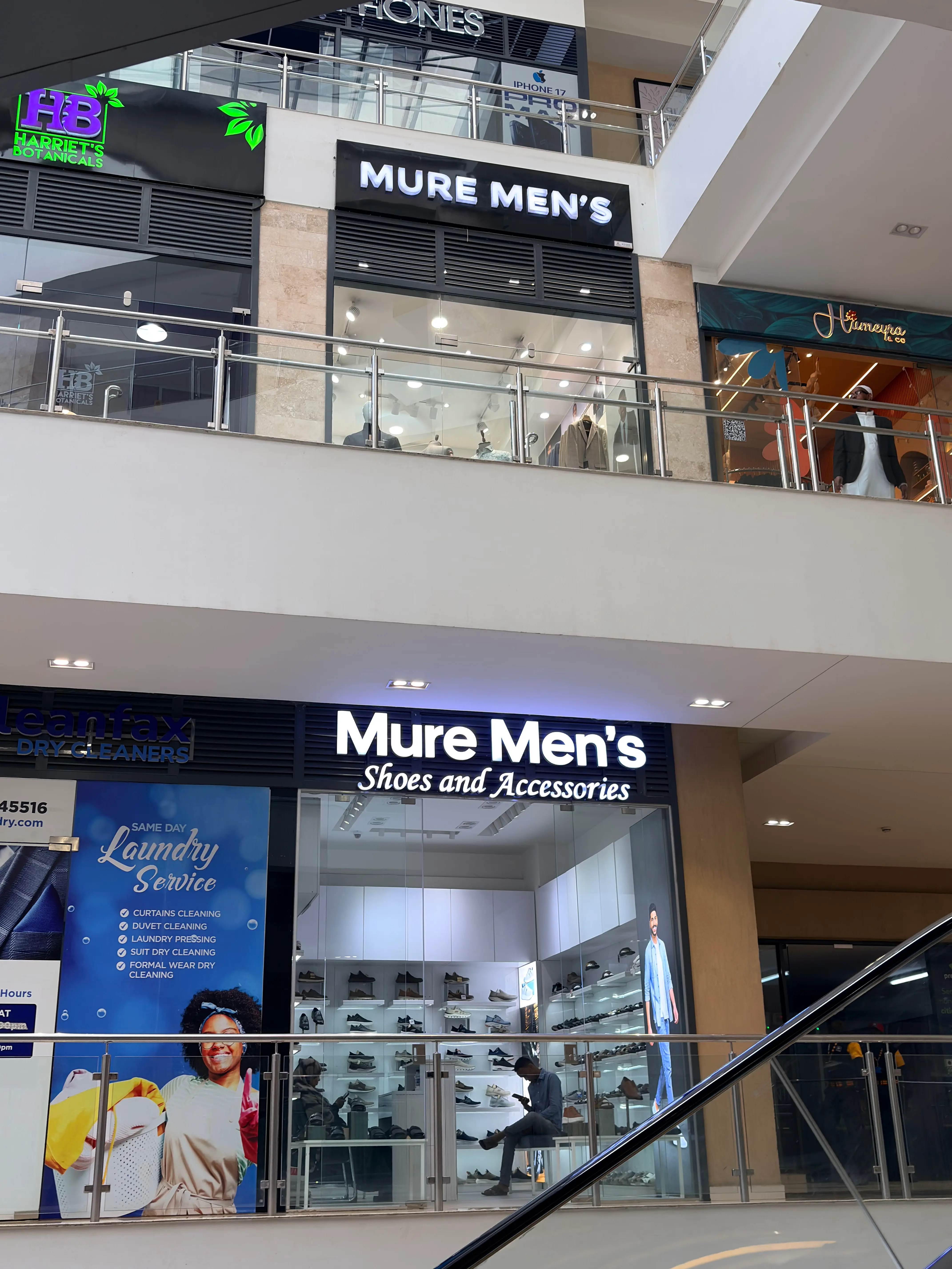 Mure Men's — Retail Storefront Branding