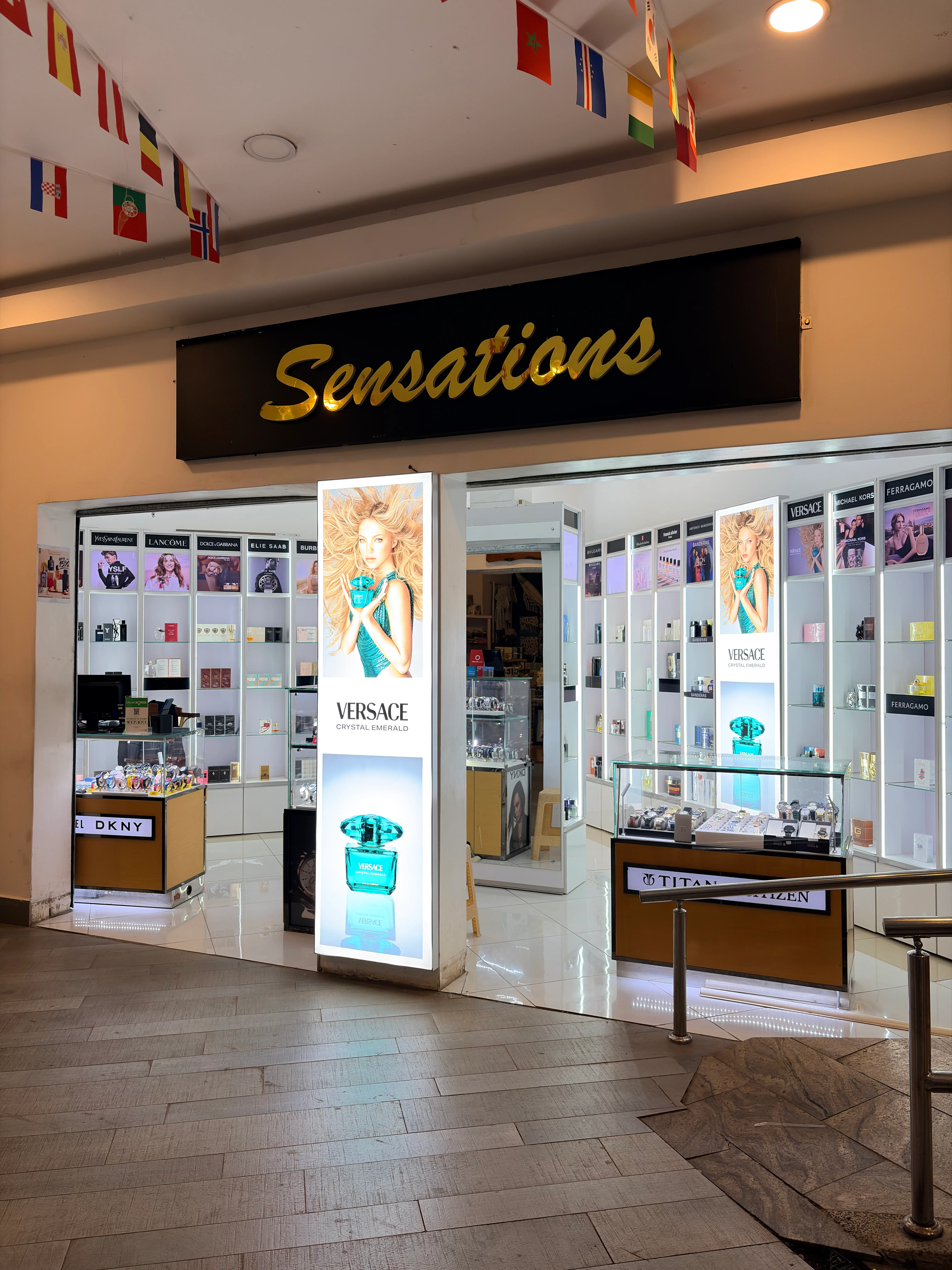 Sensations (Village Market) — Lingerie & Fashion Storefront Branding